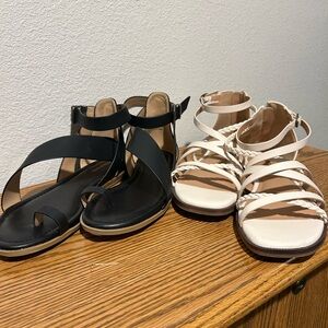 Maurice’s Sandals/ Two Pair